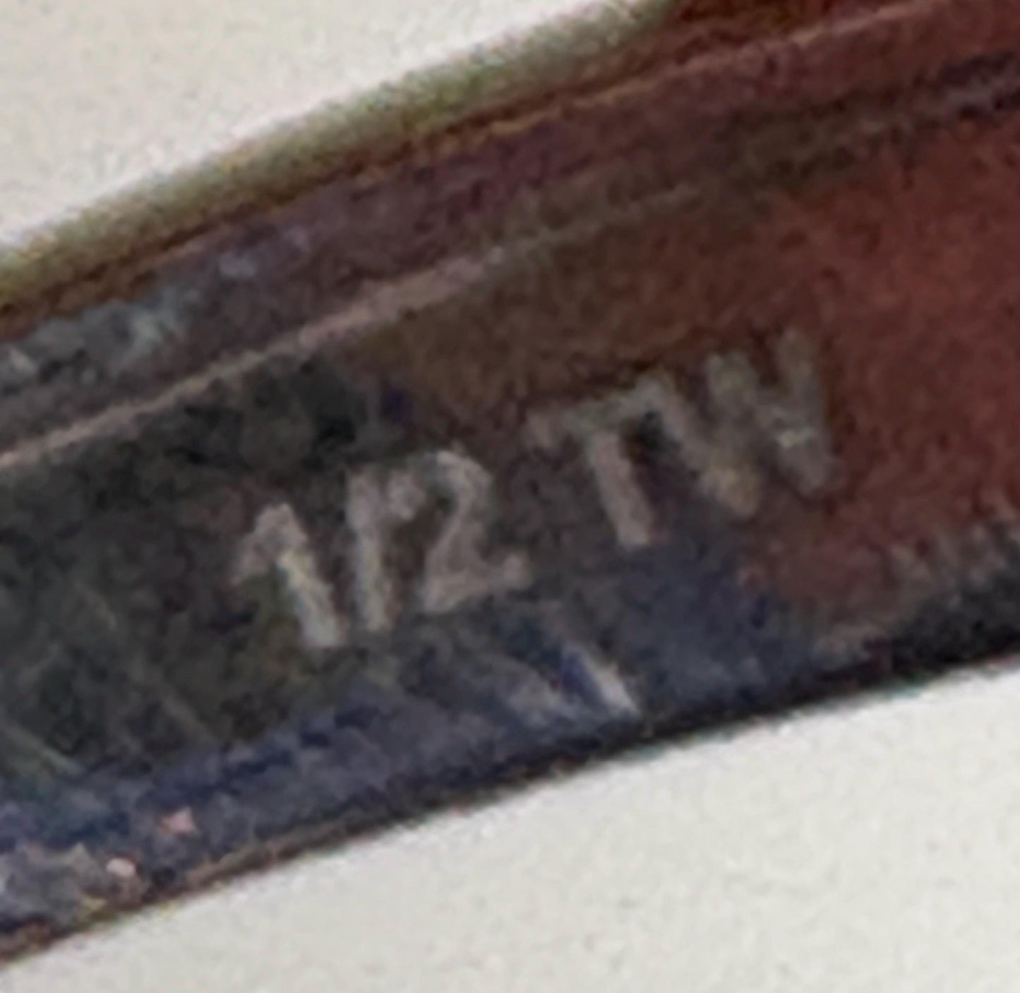 1/2 ctw natural diamond channel set band ring in 10k white gold.