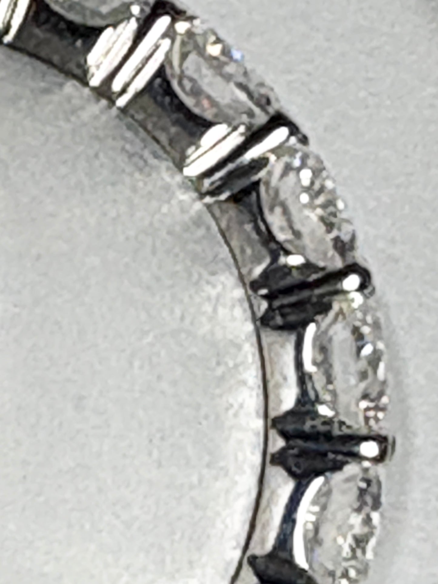 Natural Diamond Anniversary Band Ring by Benchmark Solid 14k gold size 7