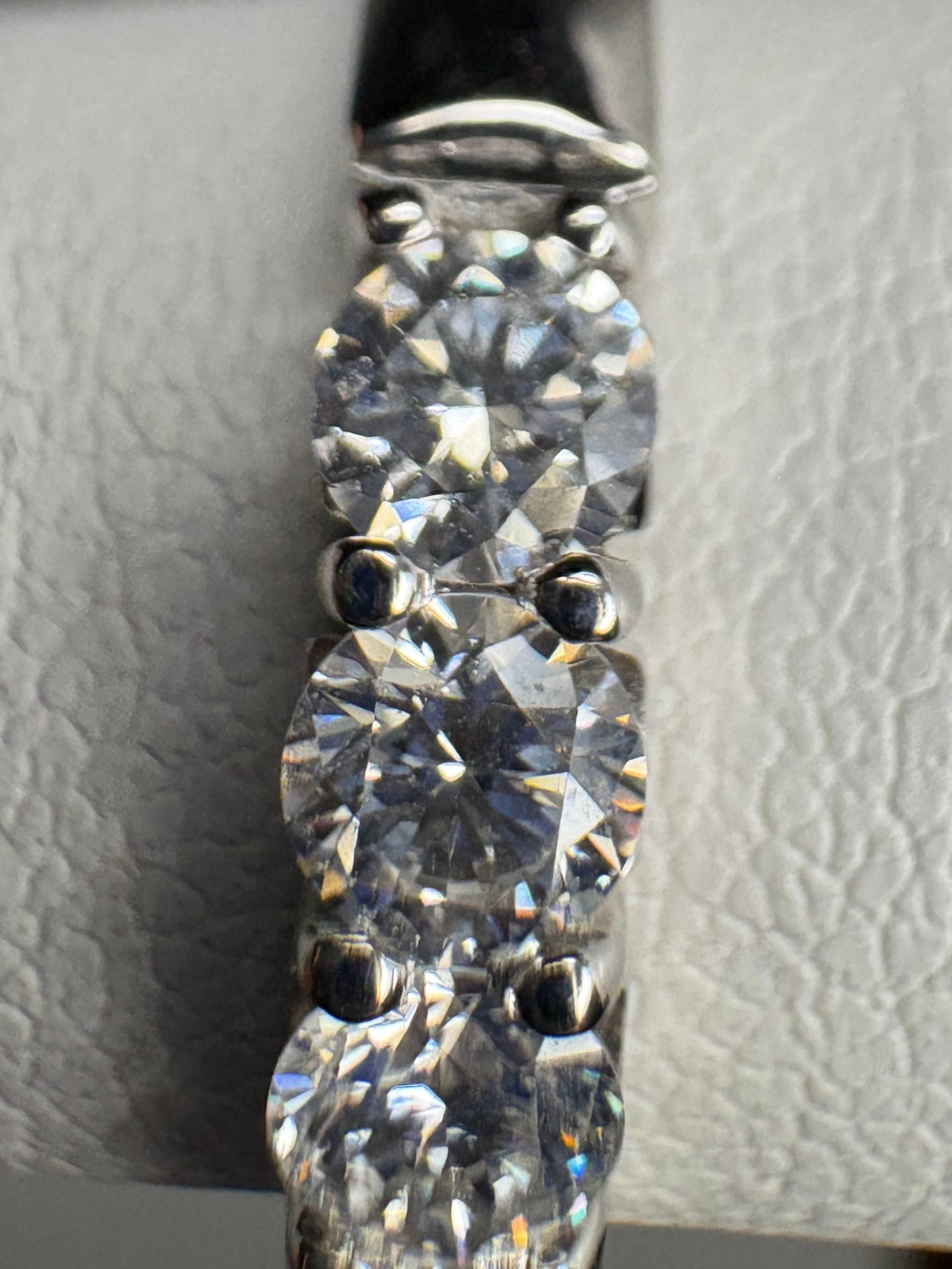 Natural Diamond Anniversary Band Ring by Benchmark Solid 14k gold size 7