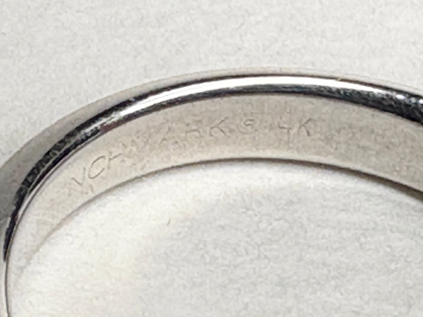 Natural Diamond Anniversary Band Ring by Benchmark Solid 14k gold size 7