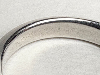 Natural Diamond Anniversary Band Ring by Benchmark Solid 14k gold size 7