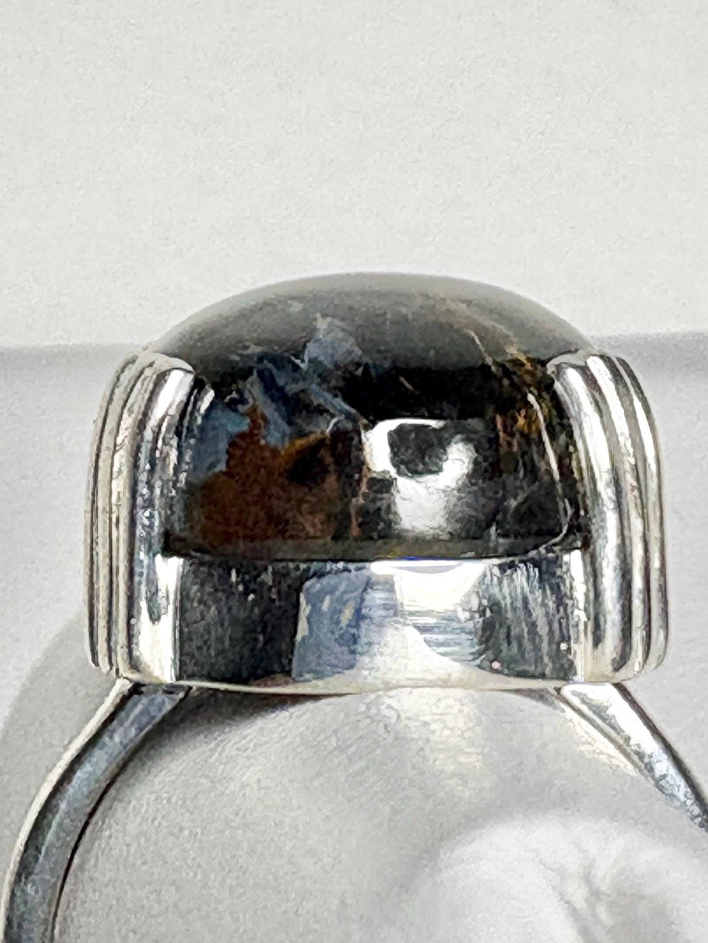 Arizona USA Pietersite ring in sterling silver, size 7.