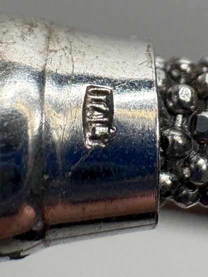 Sterling Silver Flexible Bracelet with Magnetic Clasp 7.5" - NewLifeJewelryVault